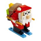 LEGO Creator, Święty Mikołaj na nartach, 30580