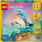 LEGO Creator, Zwierzęta morskie: piękny delfin, 31385