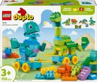 LEGO DUPLO, 3 w 1 Dinozaury na kółkach, 10451
