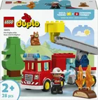 LEGO DUPLO, Wóz strażacki z wężem i strażakiem, 10473