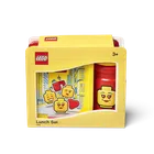 LEGO Girl, zestaw: lunchbox + bidon, 390 ml