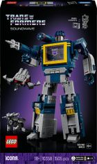 LEGO Icons, Transformers: Soundwave, 10358