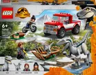 LEGO Jurassic World, Schwytanie welociraptorów Blue i Bety, 76946