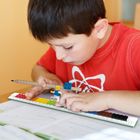 LEGO, linijka z klocków z minifugurką
