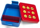 LEGO, lunchbox, niebiesko-czerwony