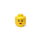 LEGO, mała głowa, dziewczynka, pojemnik do przechowywania, rozmiar XS, 0,36l