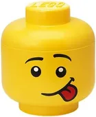 LEGO, mała głowa, silly boy, pojemnik do przechowywania, rozmiar XS, 0,36l