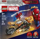 LEGO Marvel, Spider-Man kontra Ghost Rider na motocyklu, 76335