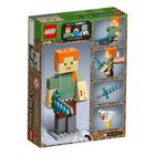 LEGO Minecraft, Minecraft BigFig, Alex z kurczakiem, 21149