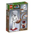 LEGO Minecraft, Minecraft BigFig, szkielet z kostką magmy, 21150