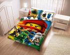 LEGO NINJAGO, 2-częściowy komplet pościeli, 160-200 cm