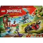 LEGO NINJAGO, Bitwa ninja: domek na drzewie z pojazdami, 71857