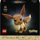 LEGO Pokémon, Eevee, gadżet z gry, zestaw dla dorosłych, 72151