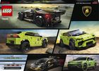 LEGO Speed Champions, Lamborghini Urus ST-X i Lamborghini Huracán Super Trofeo EVO, 76899