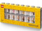 LEGO, witrynka na 16 minifigurek, szara