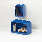 LEGO, zestaw półek, niebieskie, 2 szt.