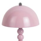 Leitmotiv, Bubbles, lampka stołowa, różowa, 16 cm