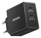 Lenovo, zasilacz, 65W, GaN Dual USB-C, 40AW065BEU