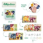 Lilliputiens, Farma, książeczka aktywizująca z mini-pacynkami, 12m+