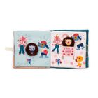 Lilliputiens, Jeżyk Leon, Emocje, książeczka aktywizująca z mini pacynkami, 18m+