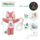 Lilliputiens, Kotka Jeanne, Nocny mini przyjaciel, zawieszka do smoczka świecąca w ciemności, 0m+