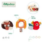 Lilliputiens, Lew Jack, zestaw rozwijający zmysły, multisensoryczny, 0m+