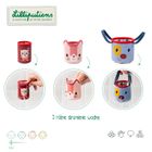 Lilliputiens, Piesek Jules, 3 kubeczki do kąpieli, 6m+