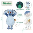 Lilliputiens, Piesek Jules, maskotka, komforter, pacynka świecąca w ciemności, 0m+