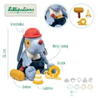 Lilliputiens, Piesek Jules, przytulanka aktywizująca, wielofunkcyjna, z akcesoriami, 9m+