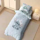 Lilo i Stitch, 2-częściowy komplet pościeli bawełnianej, 100-135 cm