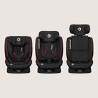 Lionelo, Aart, i-Size, fotelik samochodowy, black carbon red, 40-150 cm