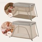 Lionelo, Alice, łóżeczko turystyczne, 3w1, Beige Olive