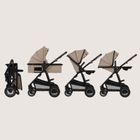 Lionelo, Amber Plus, wózek wielofunkcyjny, 2w1, beige sand