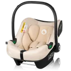 Lionelo, Astrid, fotelik samochodowy z bazą, i-Size, Beige Sand, 40-87 cm