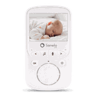 Lionelo, Babyline 5.1, niania elektroniczna video, biała