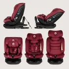 Lionelo, Bastiaan, fotelik samochodowy, i-Size, RWF, Red Burgundy, 40-150 cm