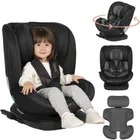 Lionelo, Bastiaan, I-size, fotelik samochodowy, 40-150 cm, Black Grey