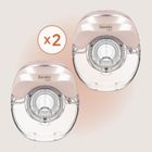 Lionelo, Fidi Free Slim duo, zestaw laktatorów, Hands-Free