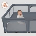 Lionelo, Florence XL Easy Fold, kojec, grey stone