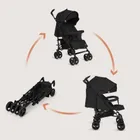 Lionelo, Irma, wózek spacerowy, Black Onyx