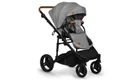 Lionelo, Mari Tour, wózek wielofunkcyjny z zestawem akcesoriów, 2w1, Grey Stone