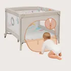 Lionelo, Mille Plus, kojec wielofunkcyjny, grey beige