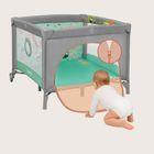 Lionelo, Mille Plus, kojec wielofunkcyjny, grey green