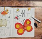 Litery. Akademia mądrego dziecka. Rysuję i ścieram