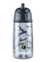 LittleLife, Flip-Top, bidon, Camo, 550 ml