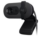 Logitech, Brio 100, webcam, kamerka internetowa, black