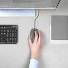 Logitech, M100, mysz, black