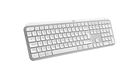 Logitech, MX Keys S US, klawiatura, grey
