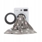 Lorena Canals, Topos Tricolor, dywan bawełniany, grey pink, 120-160 cm