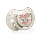 Lovi, I Love, smoczek silikonowy, dynamiczny, 0-6 m, 2 szt.